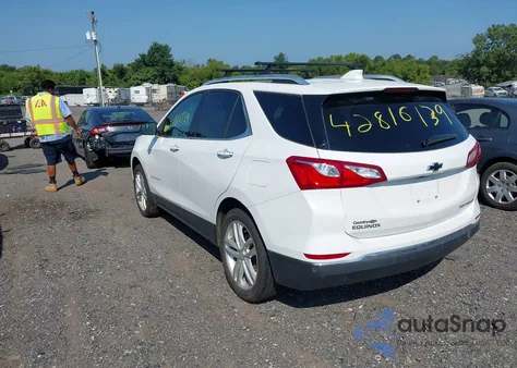 2019 Chevrolet Equinox Premier z USA, uszkodzony, nr VIN 2GNAXXEVXK6177802
